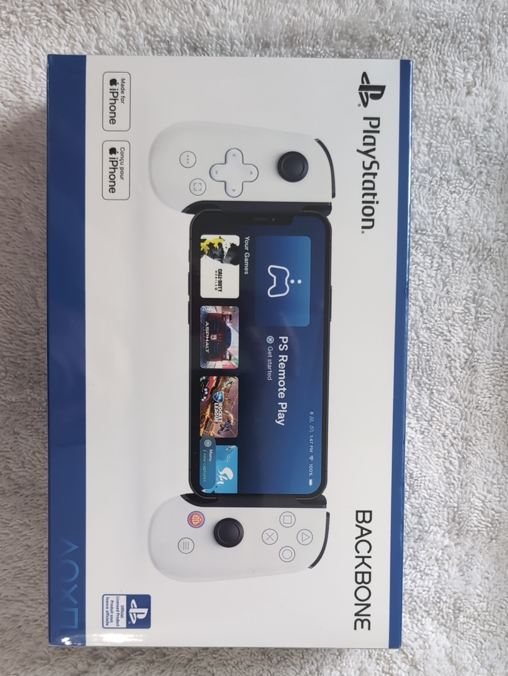 PlayStation Backbone Handheld Controller - White